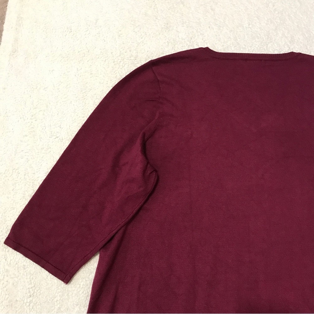 Roz & Ali Knit Top Studded Stretchy Size 3X - Picture 13 of 13